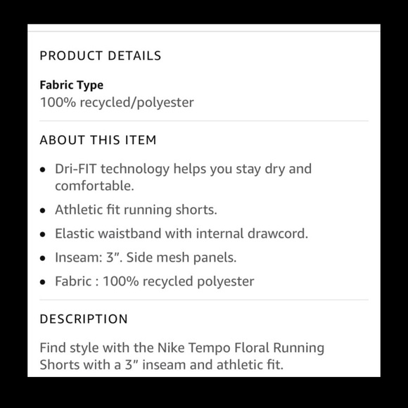 Nike floral Dri-fit shorts - Picture 13 of 14